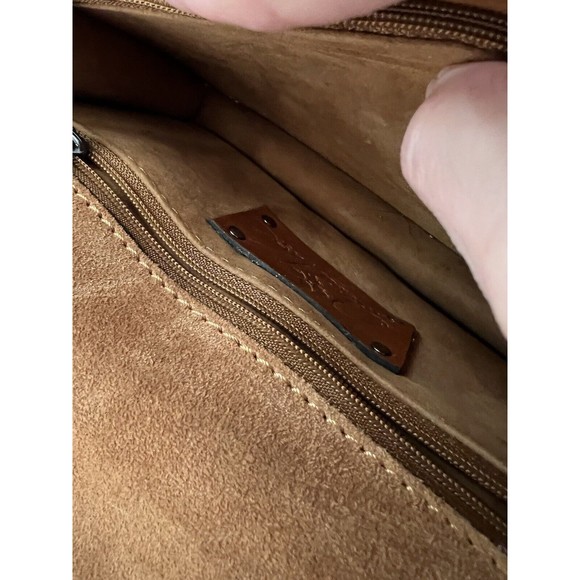 Patricia Nash Pink Bianco Organizer Crossbody Wristlet Brand new ! Leather Suede - Picture 7 of 14